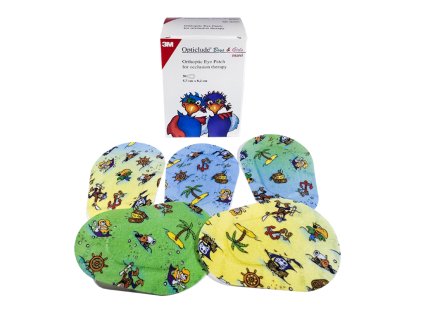 Opticlude Boys & Girls (Velikost 3M Maxi (5,7 x 8,2 cm))