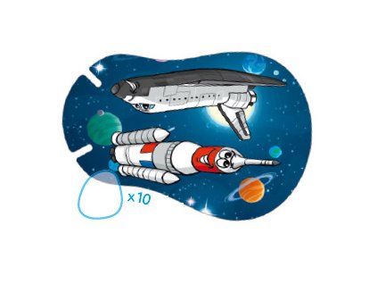 Ortopad PLANETY I RAKIETY REGULAR [6664] 480