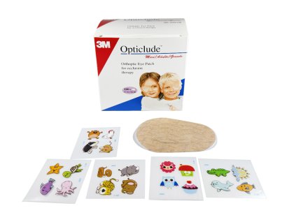 Opticlude MINI/MAXI (Velikost 3M Maxi (5,7 x 8,2 cm))