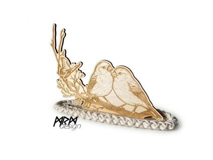 ptacci obhackovany stojanek