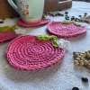 strawberry coasters 6