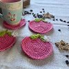 strawberry coasters 5
