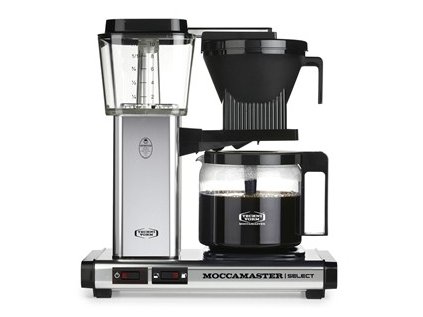 Moccamaster kávovar KBG Select strieborný