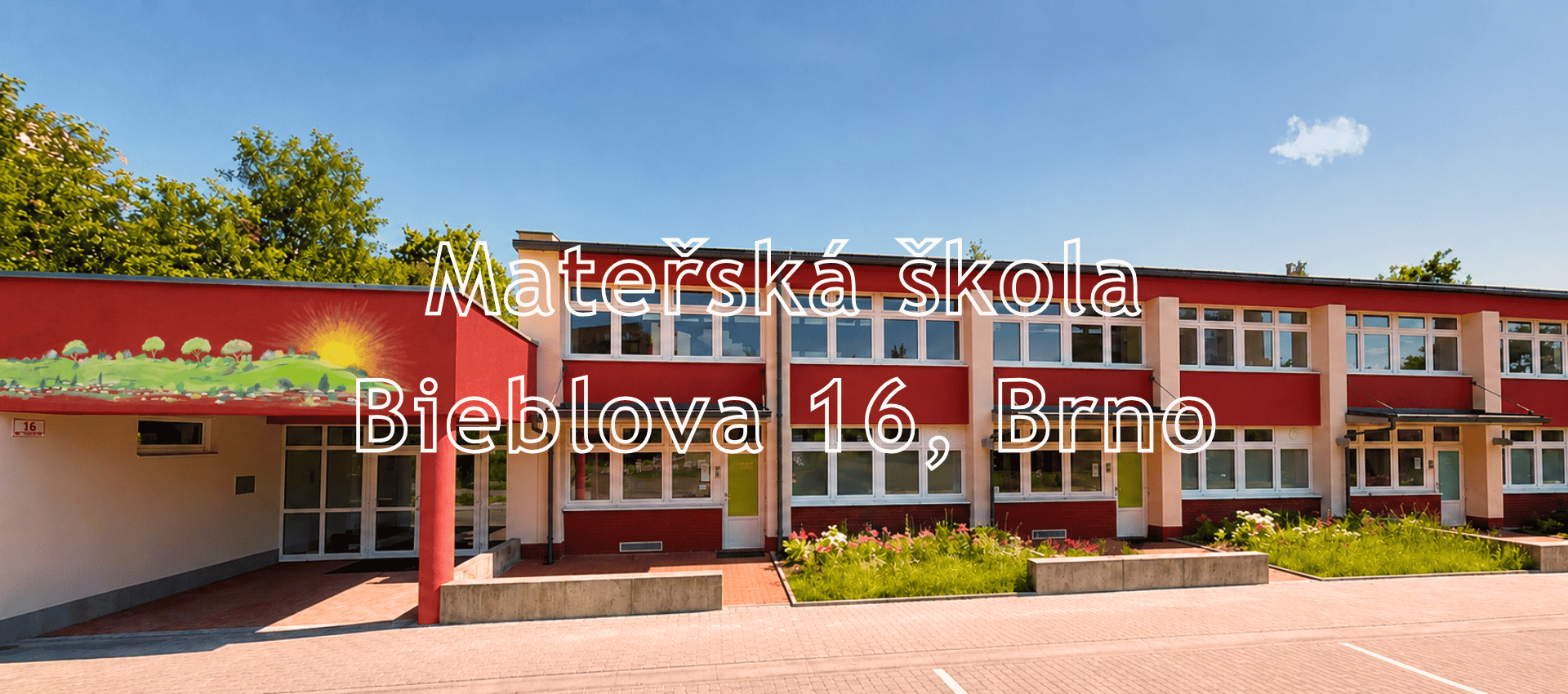 Úvodní obrázek - fotka mateřské školy Bieblova 16 Brno