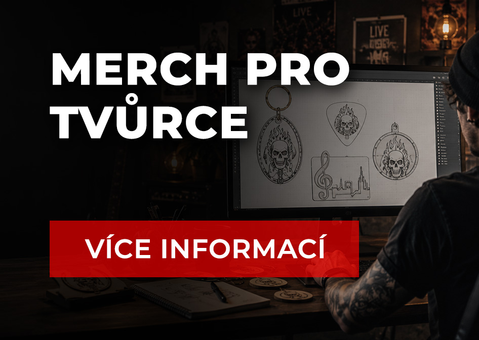 Merch pro kapely a tvůrce