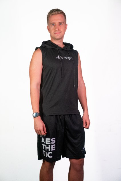 Men’s Hooded Tank Top – We’re Unique