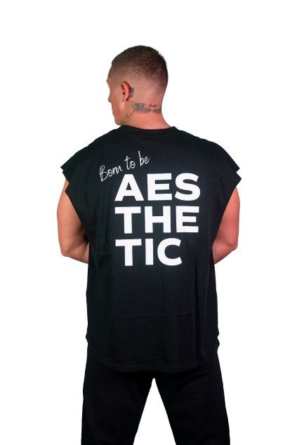 Men's Oversized Tee BTB AESTHETIC (Sleeveless Drop Shoulder)