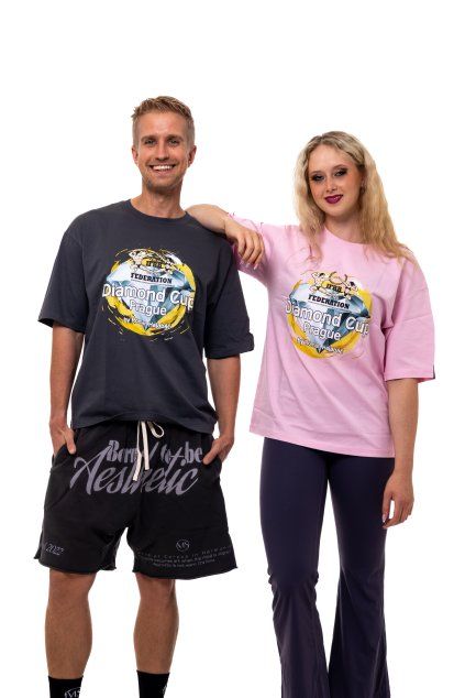 Unisex Oversize Tee BTBA 2.0 – Diamond Cup