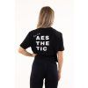 Dámský oversize crop top BTBA – Mr. Universe