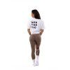 Dámský oversize crop top BTB AESTHETIC