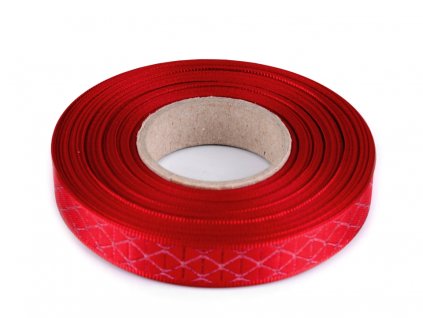 Plátnová stuha s lurexom šírka 15 mm/1m