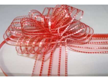 Dekoračná stuha umelohmotná 4,5cm/73cm