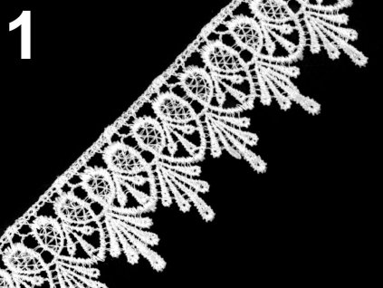 Čipka vzdušná šírka 55 mm/1m