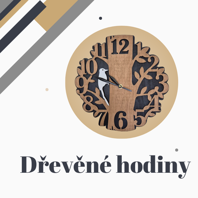 Dřevěné hodiny