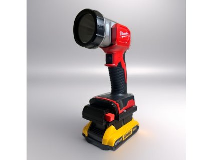 AKU ADAPTÉR DEWALT XR 18v pre Milwaukee M18 náradie