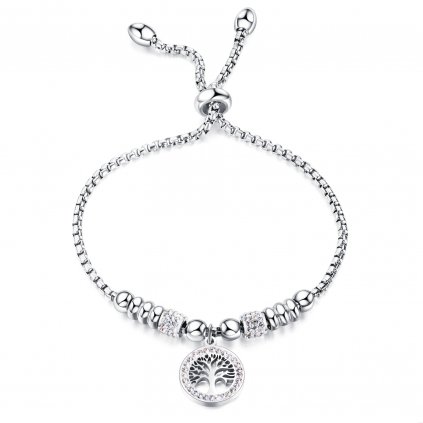 Wholesale Stainless Womens Bracelet with Life Tree