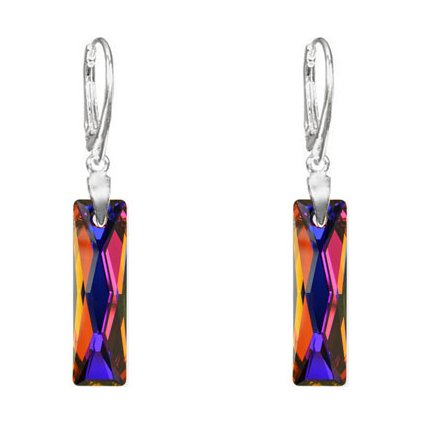 Náušnice SW crystal Baguette 2603