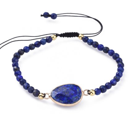 Náramok Lapis Lazuli nastaviteľný
