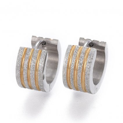 Náušnice kruhy z chirurgickej ocele 13 mm