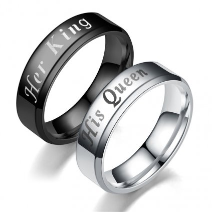 Prstene pre dvojice z chirurgickej ocele