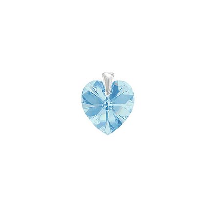 Prívesok Srdce modrý Swarovski Crystals