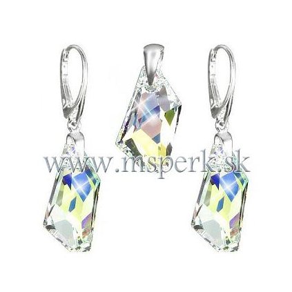 Exkluzívny set SWAROVSKI crystal Crystal Aurore Boreale