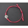 Ochranný náramok Sila života červená farba