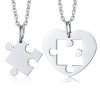 Prívesok pre dvoch srdiečko puzzle