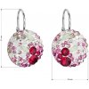 Swarovski crystals okrúhle náušnice