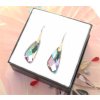Swarovski Crystals strieborné náušnice wing CVL