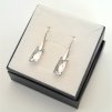 Swarovski Crystals strieborné náušnice Calvsi