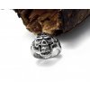 Biker Female Skull prsteň z chirurgickej ocele lebka