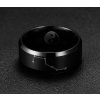 Yin Yang čierny prsteň z chirurgickej ocele vyrovnaná energia