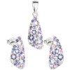 Dámska súprava šperkov so Swarovski Crystals - Violet fialové