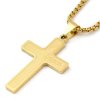 Kríž s nápisom Jesus a retiazkou s dĺžkou 60 cm chirurgická oceľ