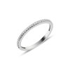 Strieborný dámsky prsteň so zirkónmi