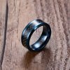 Volfrámový prsteň v kráľovskej modrej