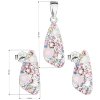 Dámska súprava šperkov so Swarovski Crystals - Magic Rose svetlo ružová farba
