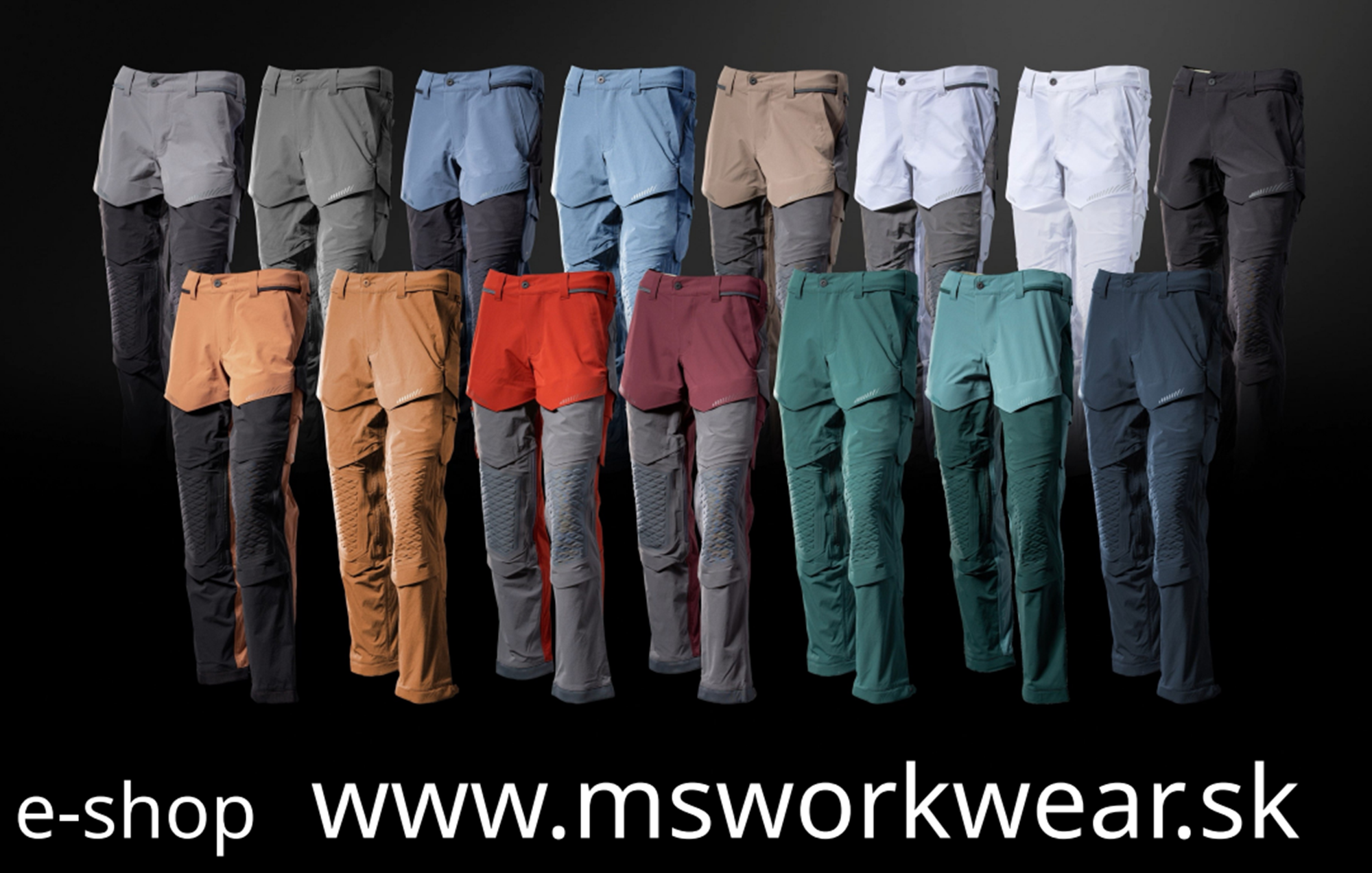 Pracovné nohavice MASCOT CUSTOMIZED ULTIMATE STRETCH ľahké vode-odpudivé s vysokou odolnosťou  a maximálnou pružnosťou zaisťujú vynikajúcu slobodu pohybu. Pridajte si svoje obľúbené vrecká na puzdrá pomocou systému Click Pocket.