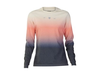 FOX RANGER DR MTB LONG SLEEVE T-SHIRT LUNAR (Veľkosť L)