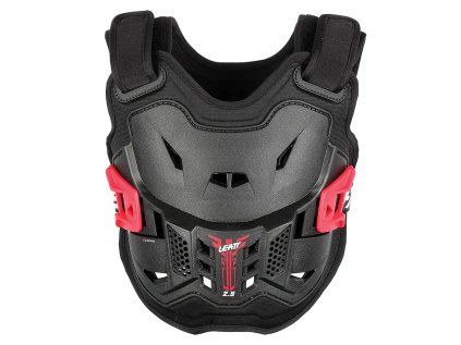 chest protector 2 5kids black front 5016100601 3