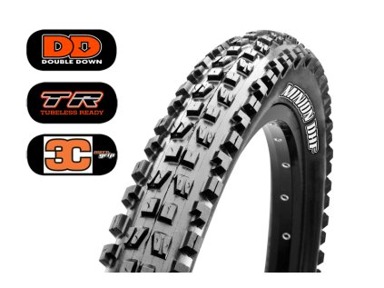 1474 plast maxxis minion dhf 27 5x2 50 wt kevlar dd tr 120tpi 3c maxx grip