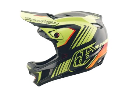 TLD HELMA D4 POLYACRYLITE QUALIFIER BLACK/YELLOW (Veľkosť L)