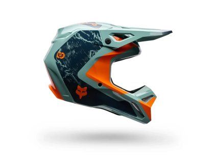 FOX Racing V1 Image Print Helmet (Veľkosť helmy L)