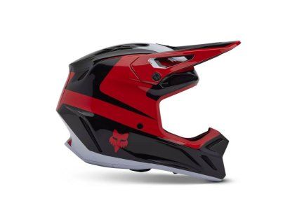 FOX V3 DIVIDER PRILBA BLACK (Veľkosť helmy L)