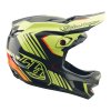 TLD HELMA D4 POLYACRYLITE QUALIFIER BLACK/YELLOW (Veľkosť L)