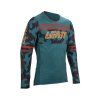 Leatt cyklistický dres MTB Gravity 4.0, Teal (veľkosť #XXL/US46/EU56)