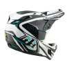 Troy Lee Designs D4 POLYACRYLITE MIPS THE LINE CHARCOAL / WHITE (Veľkosť L)