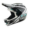 Troy Lee Designs D4 POLYACRYLITE MIPS THE LINE CHARCOAL / WHITE (Veľkosť L)