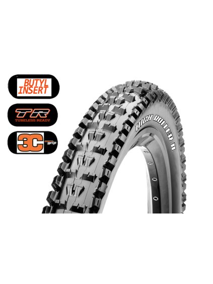 Plášť MAXXIS High Roller II 27.5x2.40 kevlar DH TR 3C Maxx Grip